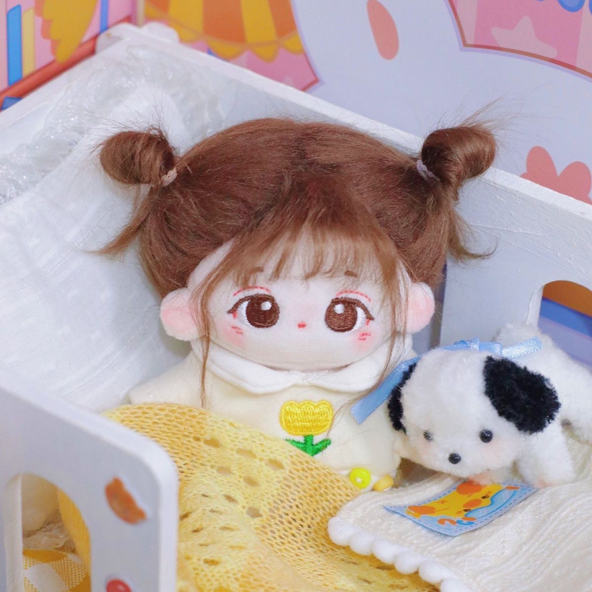 無属性 ぬいぐるみ 10cm 着せ替えぬいぐるみ 女の子 綿人形 奶汪 喵嘰