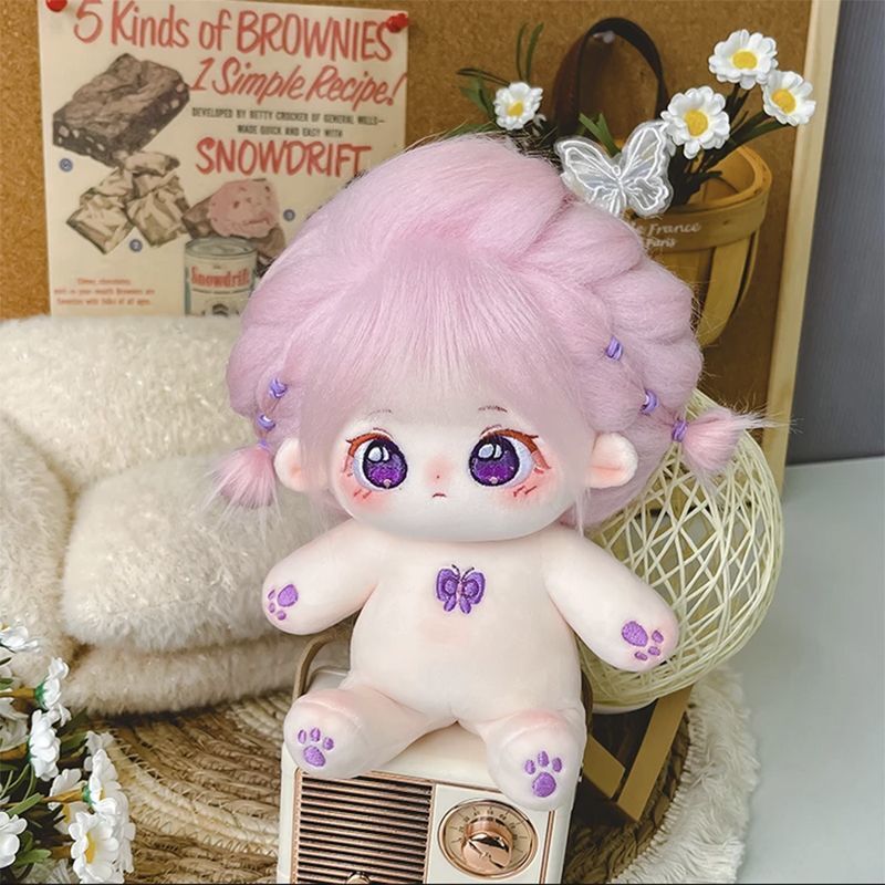 無属性 ぬいぐるみ 20cm 着せ替えぬいぐるみ 女の子 綿人形 コットン
