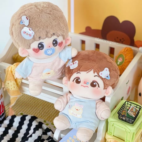 ミニ洋服 20cm 着せ替えぬいぐる服 ロンパース ぬいぐるみコスチューム 着せ替え人形洋服 日常服人形 綿人形衣装 ドールウェア アクセサリー