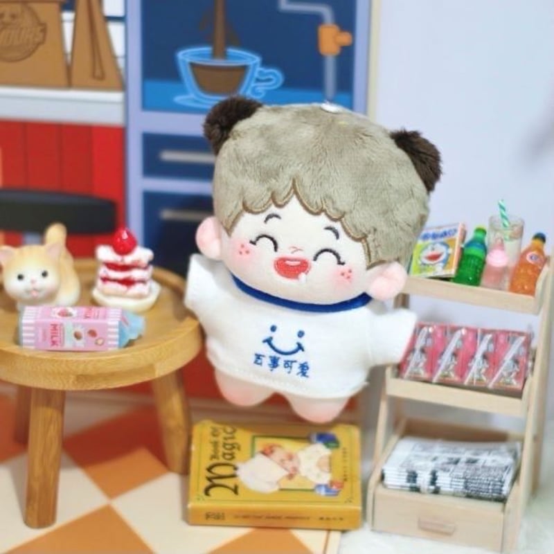 無属性ぬいぐる 着替えせぬいぐるみ 10cm*2