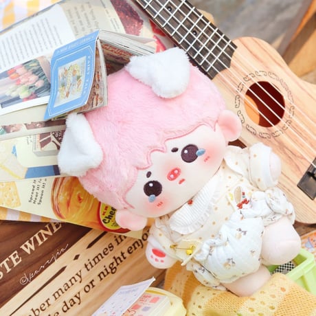 20cm 無属性 ぬいぐるみ 10cm 着せ替えぬいぐるみ 獣耳付け男の子 綿人形 コットンドール キャラクターぬいぐるみ