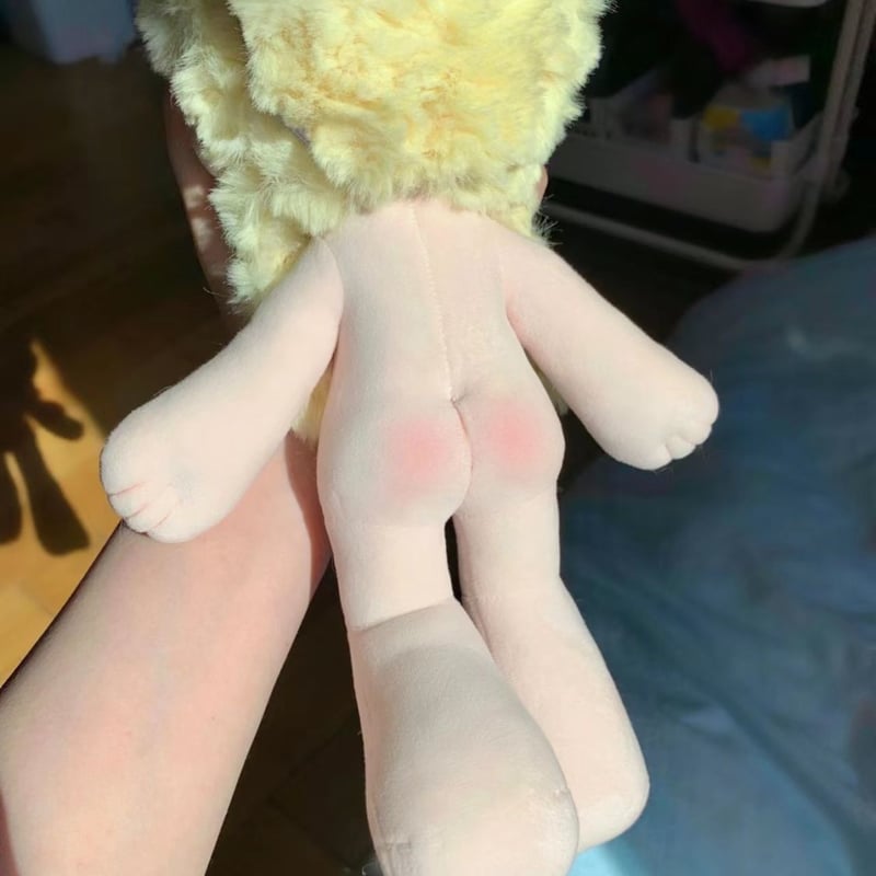 ぽっちゃりコットンドール 長い脚 30cm ぬいぐるみ 無属性 着せ替え  