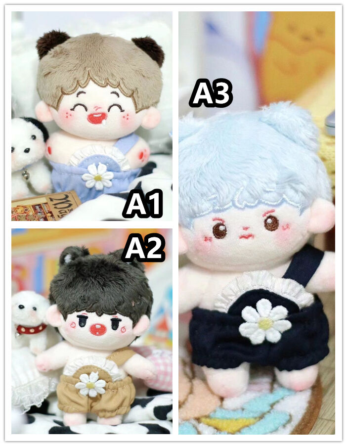 ミニ洋服 10cm 着せ替えぬいぐる服 オーバーオール ぬいぐるみ