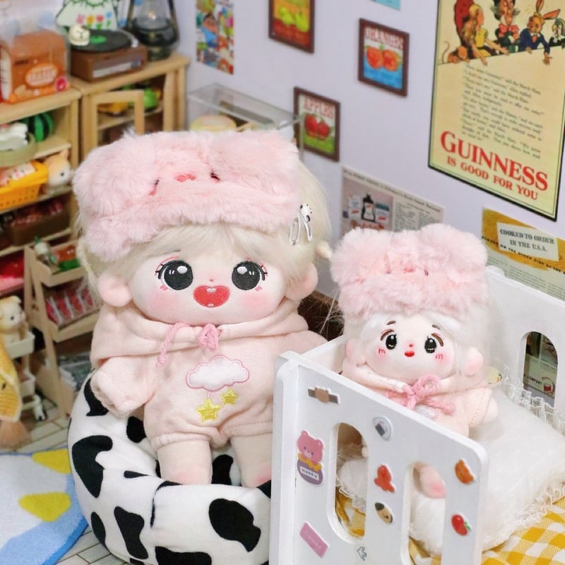ミニ目隠し 10cm 20cm 着せ替えぬいぐる目隠し ぬいぐるみ