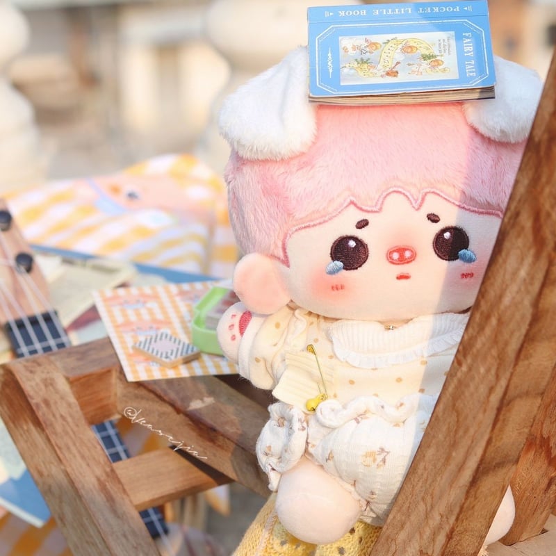 20cm 無属性 ぬいぐるみ 10cm 着せ替えぬいぐるみ 獣耳付け男の子 綿