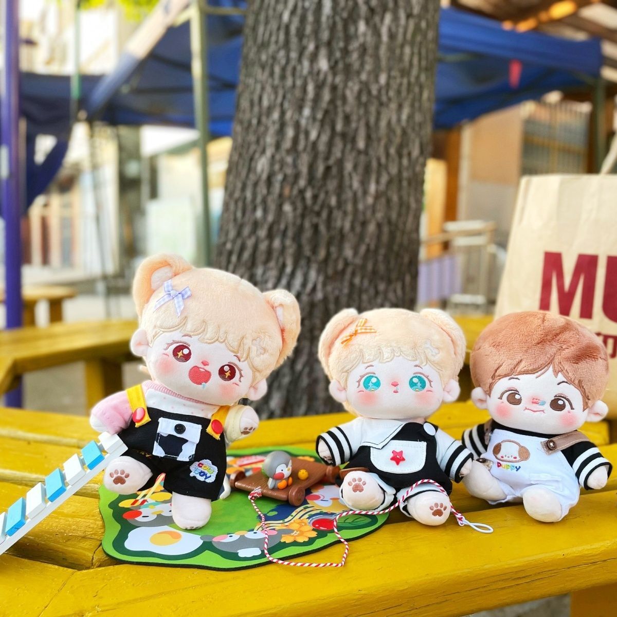 【オーダー休止中】すのチル　ぬいぐるみ衣装　オーバーオールセット オーダー休止中】すのチル ぬいぐるみ衣装 オーバーオールセット