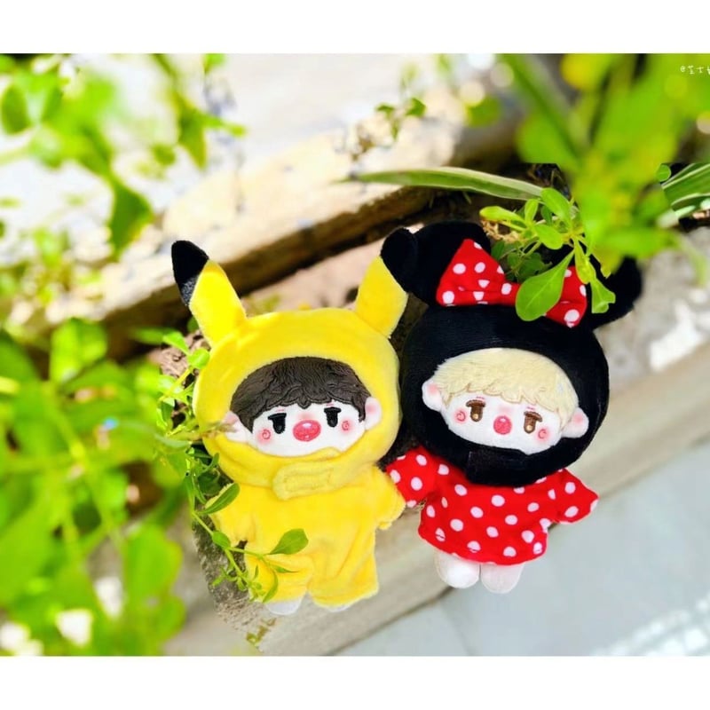 ミニ洋服 10cm 着せ替えぬいぐる服 ジャンプスーツ ぬいぐるみ