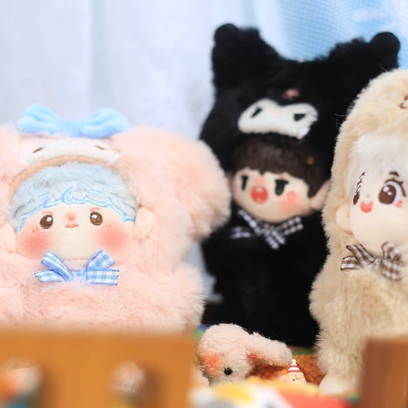 ぬいぐるみコスチューム 20cm ミニ洋服 10cm 着せ替えぬいぐる服 ジャンプスーツ ぬいぐるみ