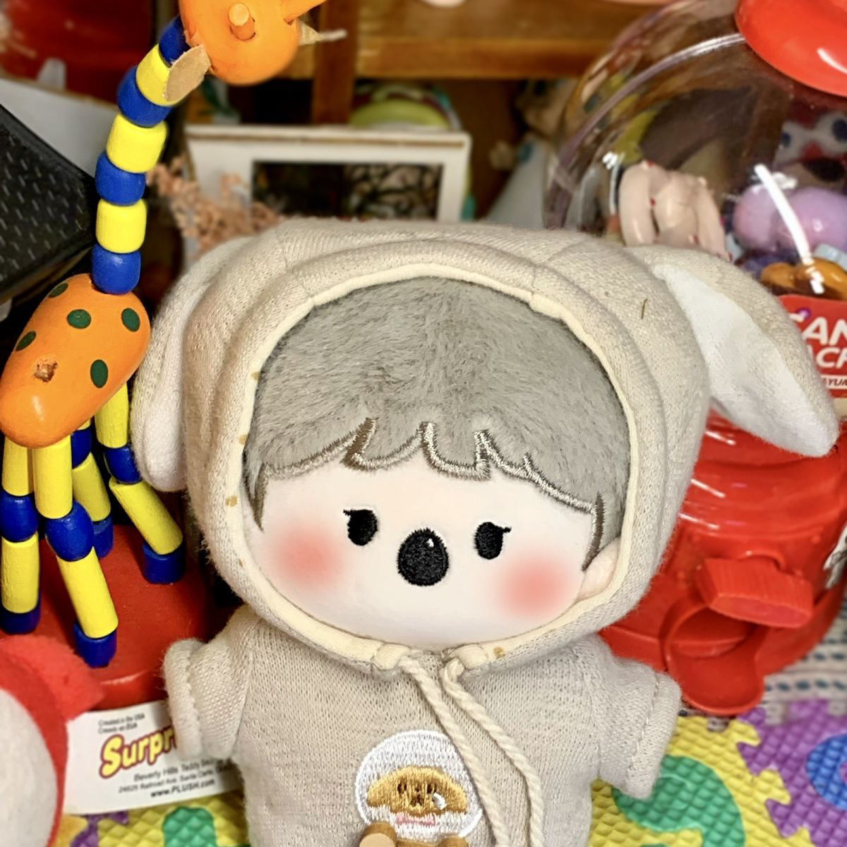 バーノン ぬいぐるみ+お洋服 楽天市場】ぬい服 小さい 12cm 13cm 前後 ばぶうさフード