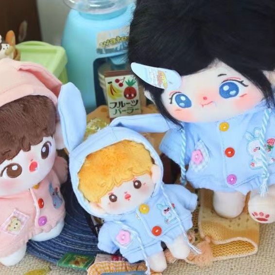 15cm ミニ洋服 20cm 着せ替えぬいぐる服 パーカー 10cmぬいぐるみ
