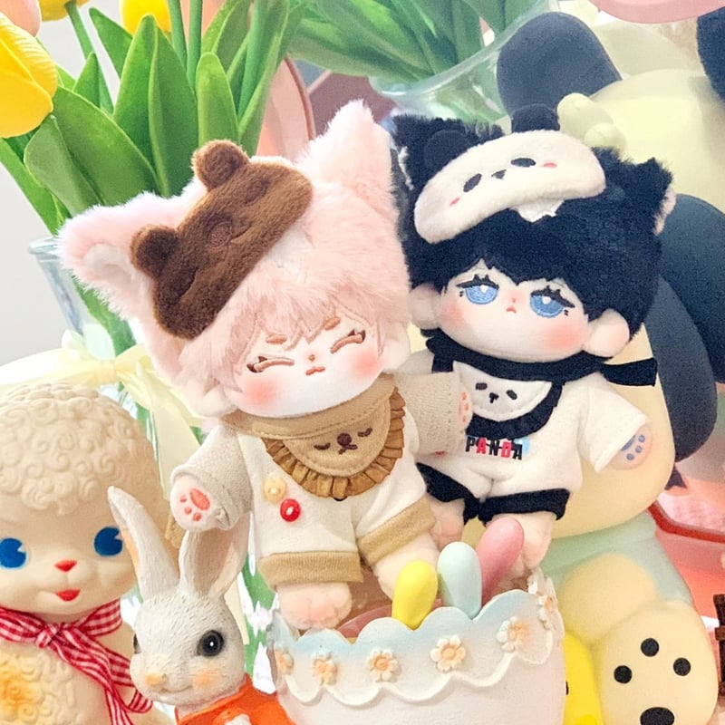 10cm 無属性 ぬいぐるみ 着せ替えぬいぐるみ 獣耳付け男の子 綿 10cm 無属性 ぬいぐるみ 着せ替えぬいぐるみ 獣耳付け男の子 綿