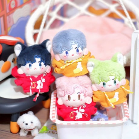 5cm 無属性 ぬいぐるみ ヒトデ体男の子 着せ替えぬいぐるみ 綿人形 コットンドール キャラクターぬいぐるみ
