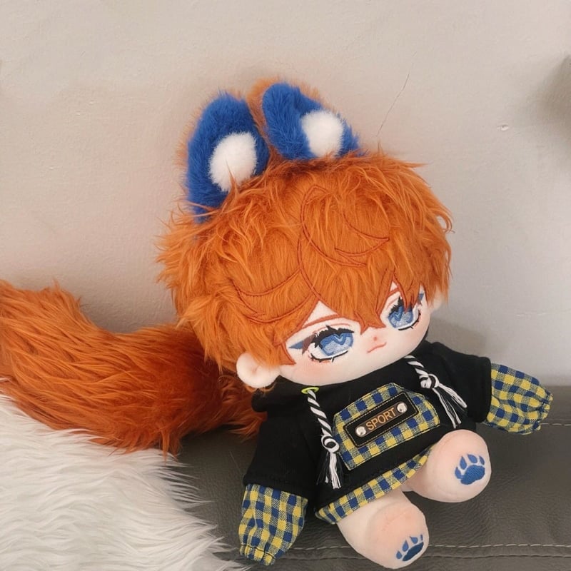 20cm 無属性 ぬいぐるみ 男の子 獣耳付け着せ替えぬいぐるみ 原神
