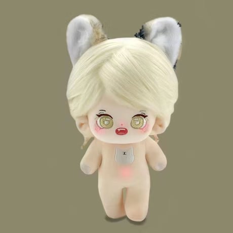 干支 無属性 ぬいぐるみ 20cm 着せ替えぬいぐるみ 女の子 綿人形 コットンドール キャラクターぬいぐるみ