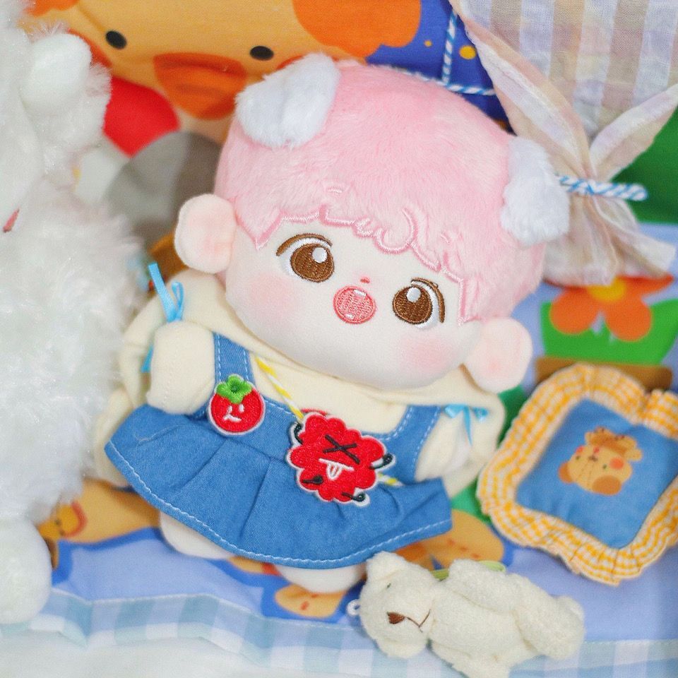 15cm 無属性 ぬいぐるみ 男の子 着せ替えぬいぐるみ 獣耳付け綿人形