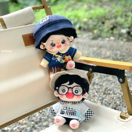 ミニ洋服 20cm 着せ替えぬいぐる服 Tシャツ ショーツ ぬいぐるみコスチューム 着せ替え人形洋服 日常服人形 綿人形衣装 ドールウェア アクセサリー
