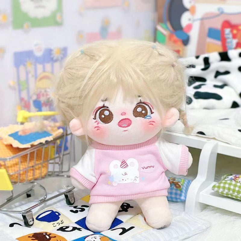ミニ洋服 20cm 着せ替えぬいぐる服 Tシャツ ぬいぐるみコスチューム