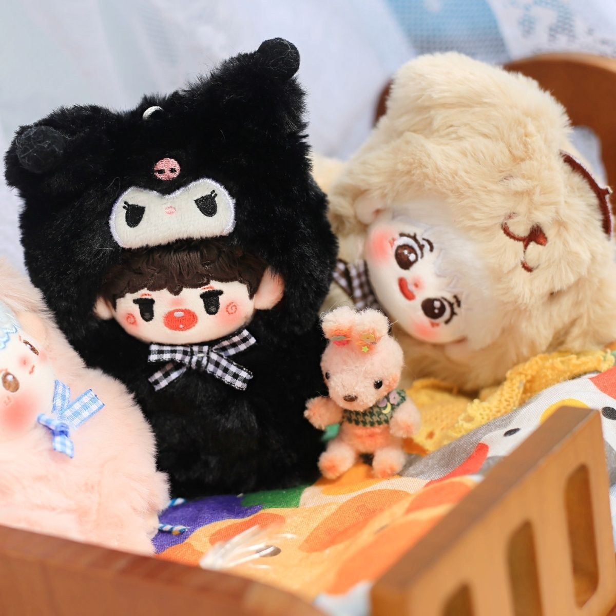 20cm ミニ洋服 10cm 着せ替えぬいぐる服 ジャンプスーツ ぬいぐるみ