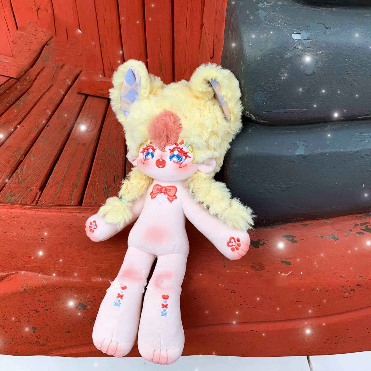 短足ころりんボディ♡うるるんオメメの子猫ちゃん♡アートドール