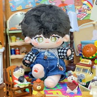 無属性 ぬいぐるみ 20cm 着せ替えぬいぐるみ 饞饞 ブルネット レモン イエローの目男の子 着せ替え人形 綿人形 コットンドール キャラクターぬいぐるみ