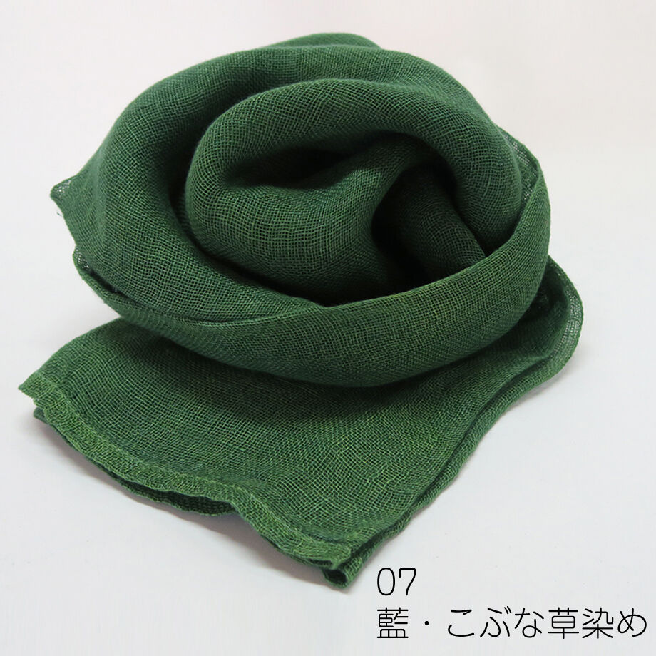 専用ページ　草木染めストール 草木染リネンストール | 染工房シゲタ