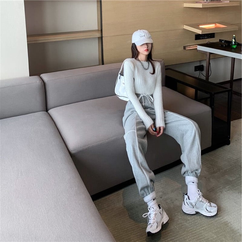 ライン入りタックスウェットパンツ | 2ndFAV