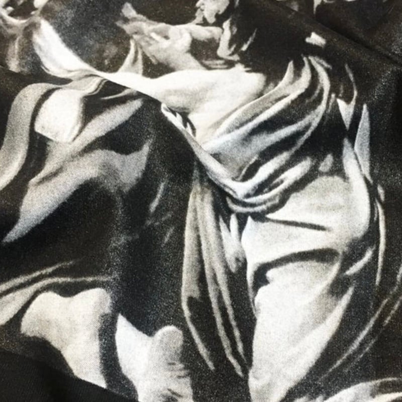 日本極東貿易 絵画プリント長袖シャツ 日本極東貿易 絵画プリント長袖