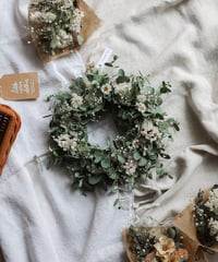 dry spring wreath