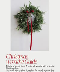 Christmas wreathe E
