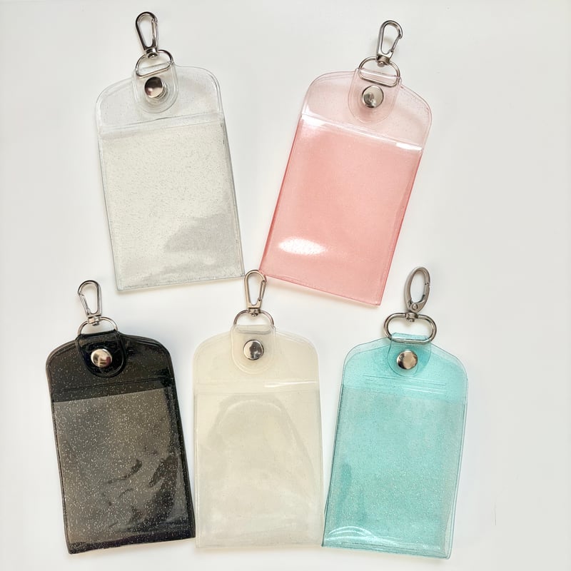 4ポケット クリアラメ トレカケース 【TC9】 | POPiN! ROOM 推し活雑貨