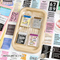 ステッカー　miniBOOK　Letterシリーズ　【SS29】