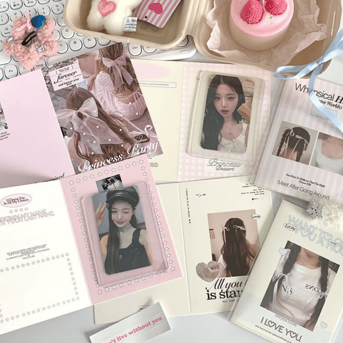 2つ折り トレカ厚紙台紙 10枚入り 【TZ88】 | POPiN! ROOM 推し活雑貨・