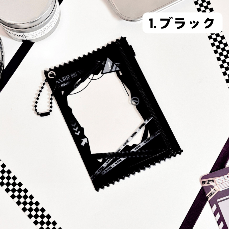 ジッパーバッグトレカケース KEEP OUT 【TC22】 | POPPiN! ROOM 推し