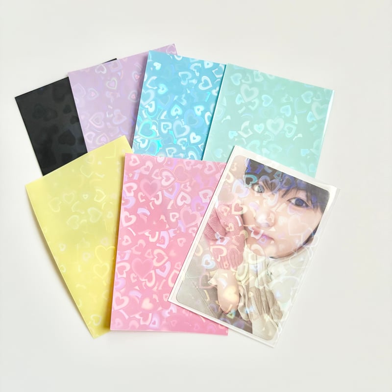 ホログラムトレカスリーブ 各種 Amazon.co.jp: 韓国限定 キラキラ ホログラム トレカスリーブ 3