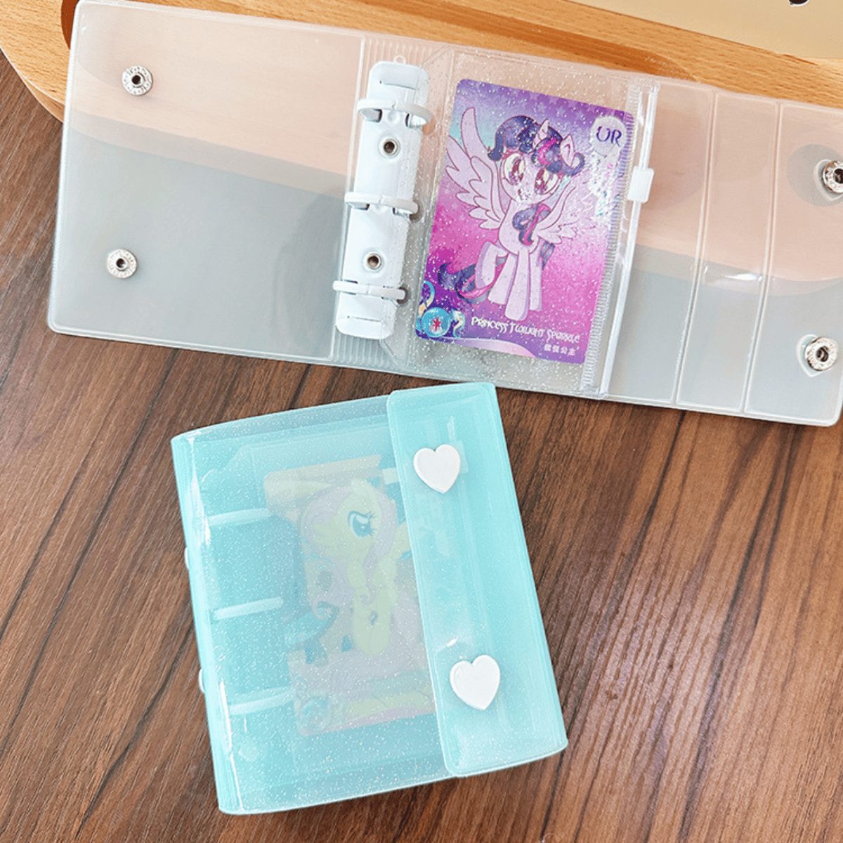 3穴 mini（A8） ハートボタンバインダー 【BD22】 | POPiN! ROOM