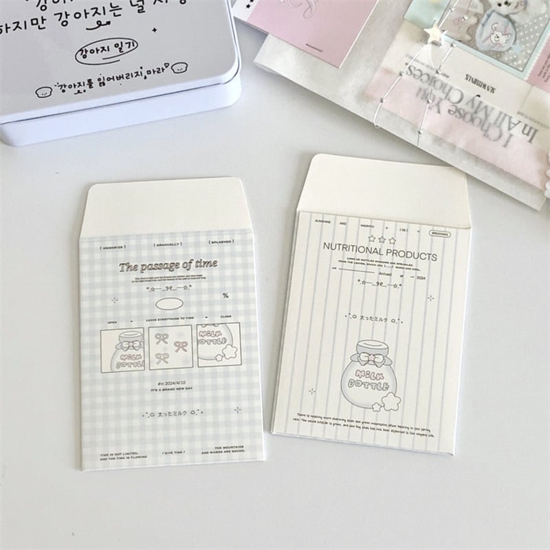 デザインmini厚紙封筒 6枚 【TZ123】 | POPiN! ROOM 推し活雑貨・海外シ