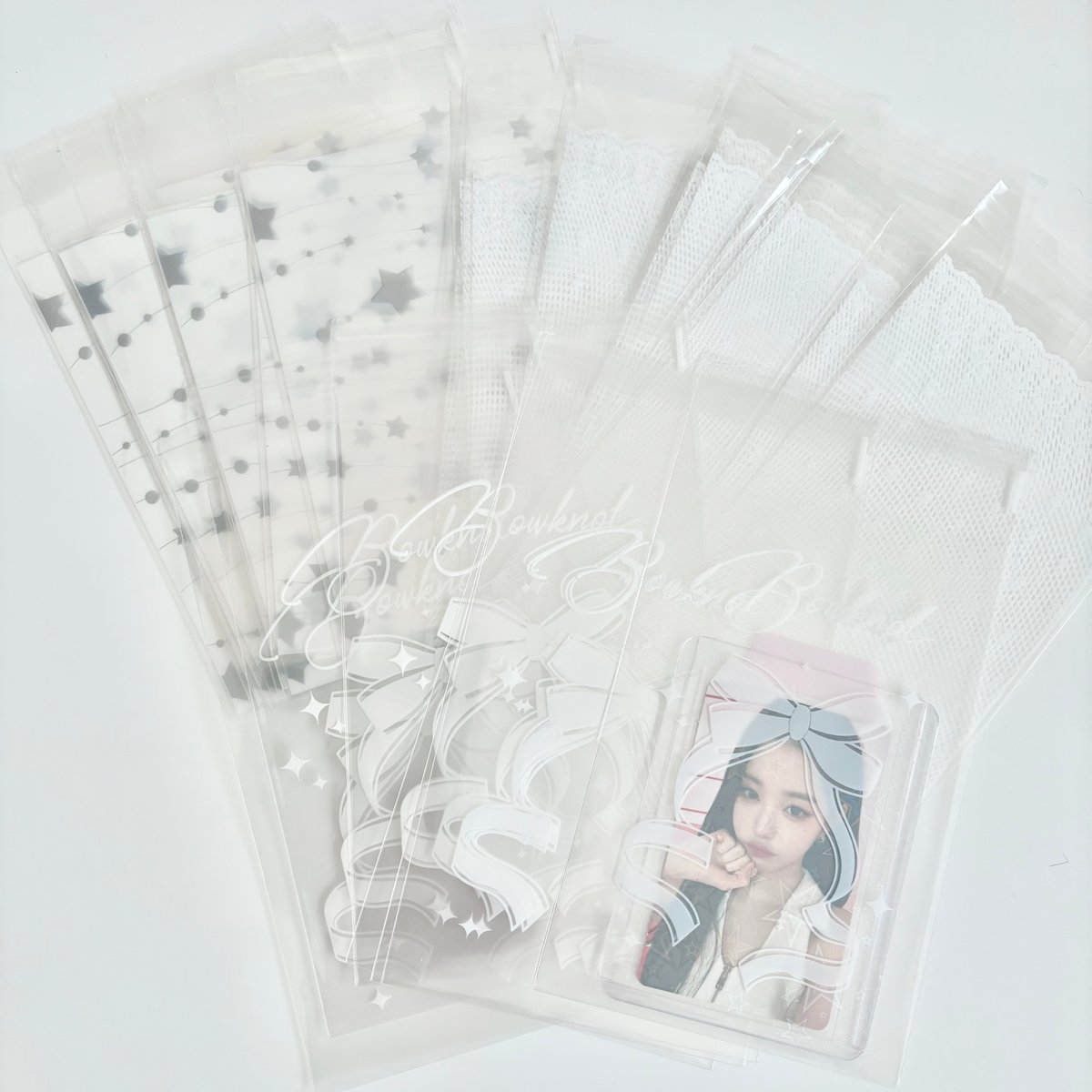 テープ付きデザインOPP袋 ハガキサイズ 50枚入り 【TZ192