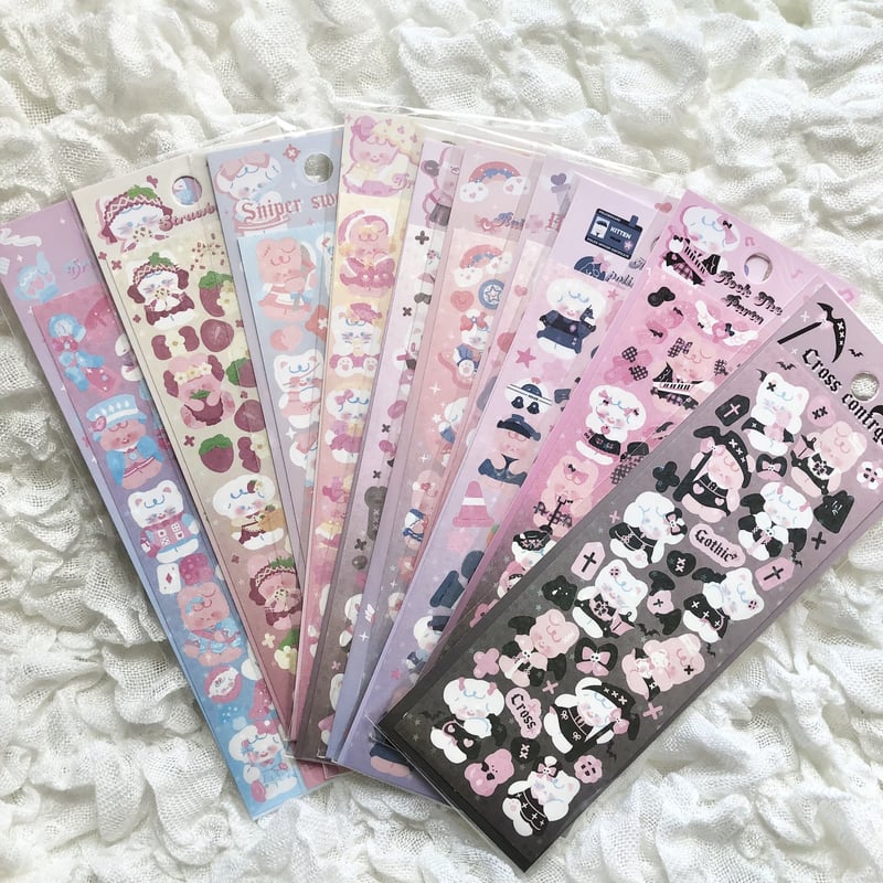 デコステッカー アニマル 【DS14】 | POPPiN! ROOM 推し活雑貨・梱包