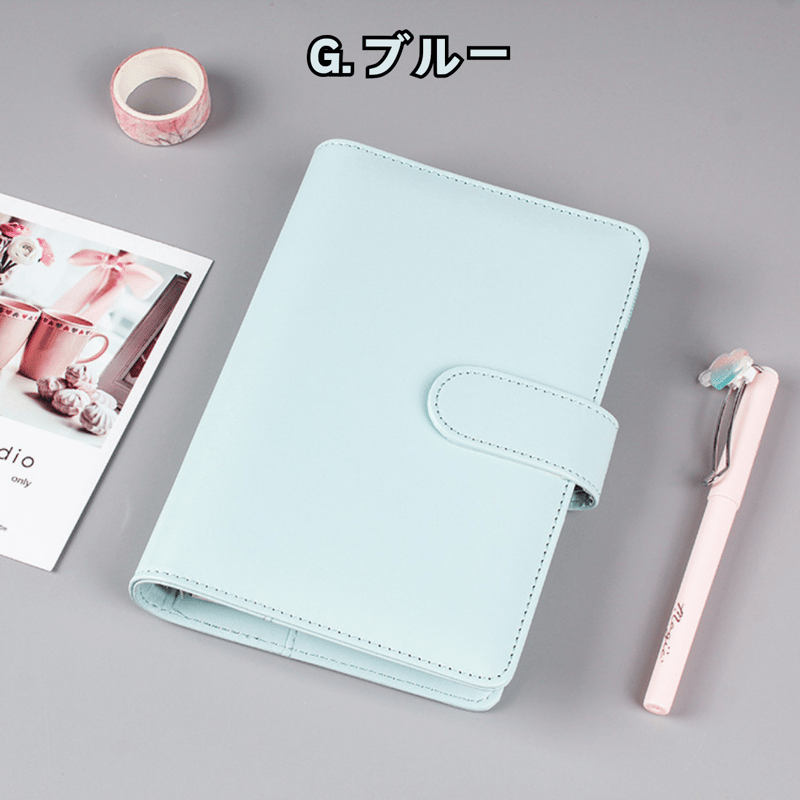 A6 マカロンバインダー 【BD2】 | POPiN! ROOM 推し活雑貨・海外シール