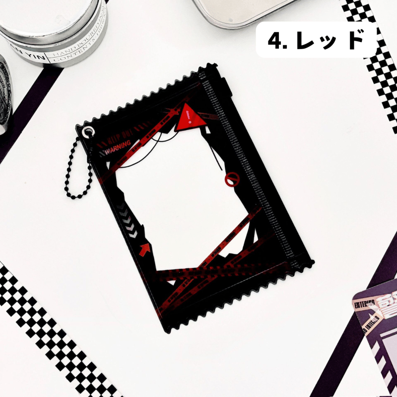 ジッパーバッグトレカケース KEEP OUT 【TC22】 | POPiN! ROOM 推し活