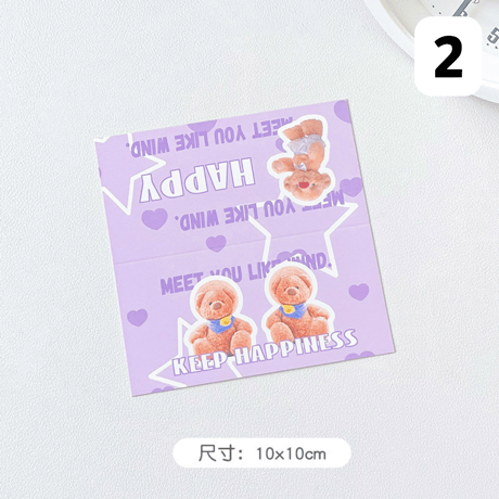 梱包用ヘッダー　Cake　10枚入り　【TZ63】