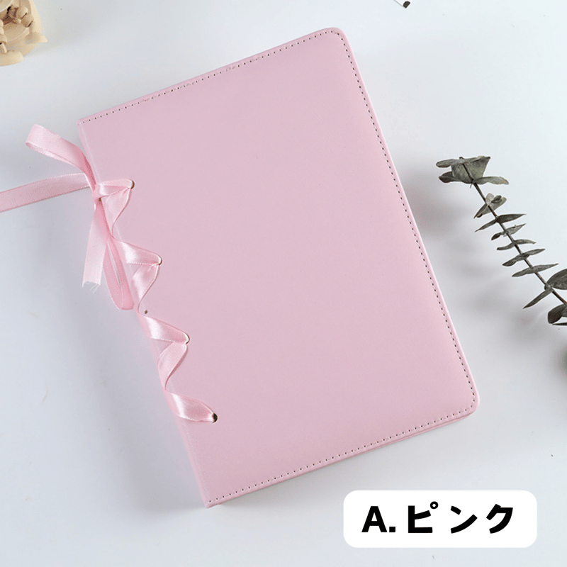 マーズ　手帳　バインダー　リボン　ピンク マーズ 手帳 バインダー リボン ピンク 嬉しい