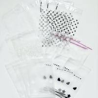 テープ付きデザインOPP袋　DesignMat　50枚入り　【TZ261】