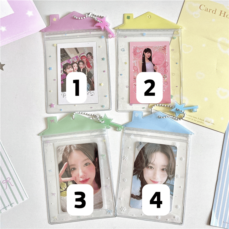 ジッパーバッグトレカケース HOUSE 【TC17】 | POPiN! ROOM 推し活雑貨