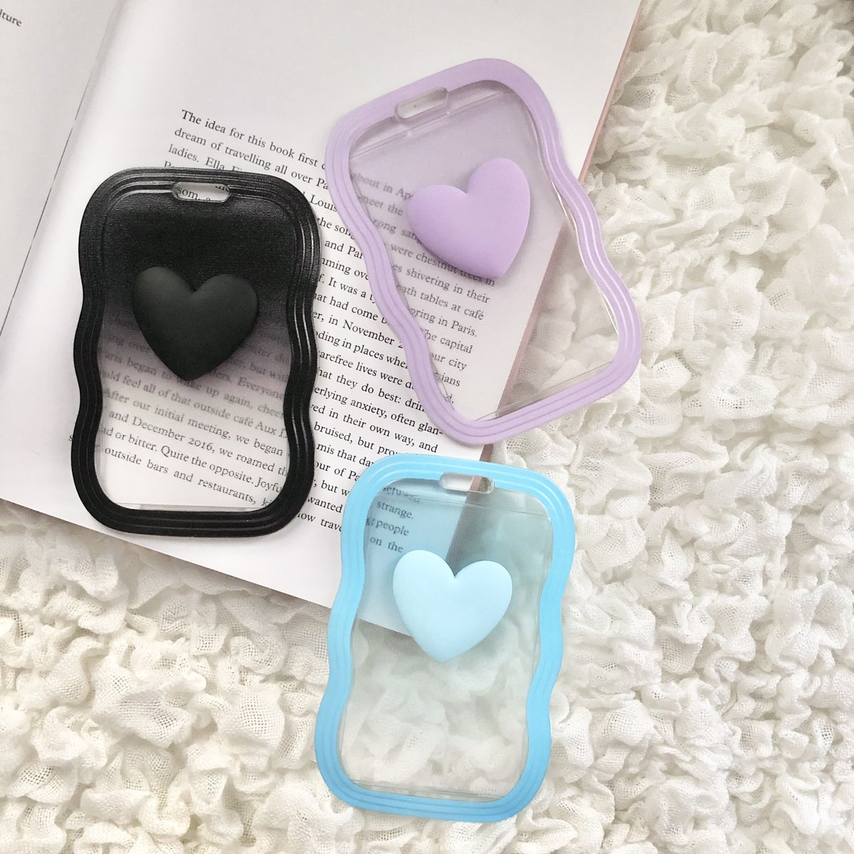 クリア トレカケース ハートウェーブ 【PTC9】 | POPiN! ROOM 推し活