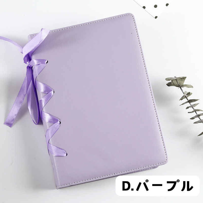 A5 リボンマカロンバインダー 【BD12】 | POPiN! ROOM 推し活雑貨