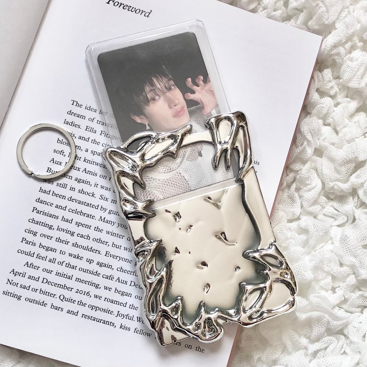 シルバーメタリック トレカケース 【TC15】 | POPiN! ROOM 推し活雑貨