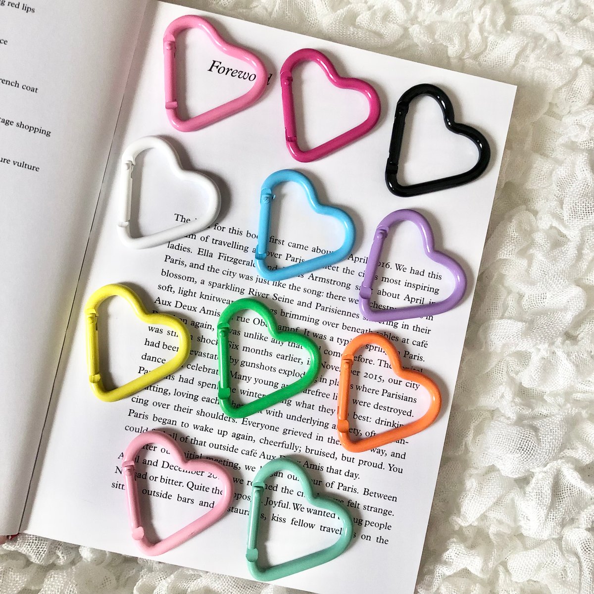 ミニカラビナ ハート 【KY10】 | POPiN! ROOM 推し活雑貨・海外シール