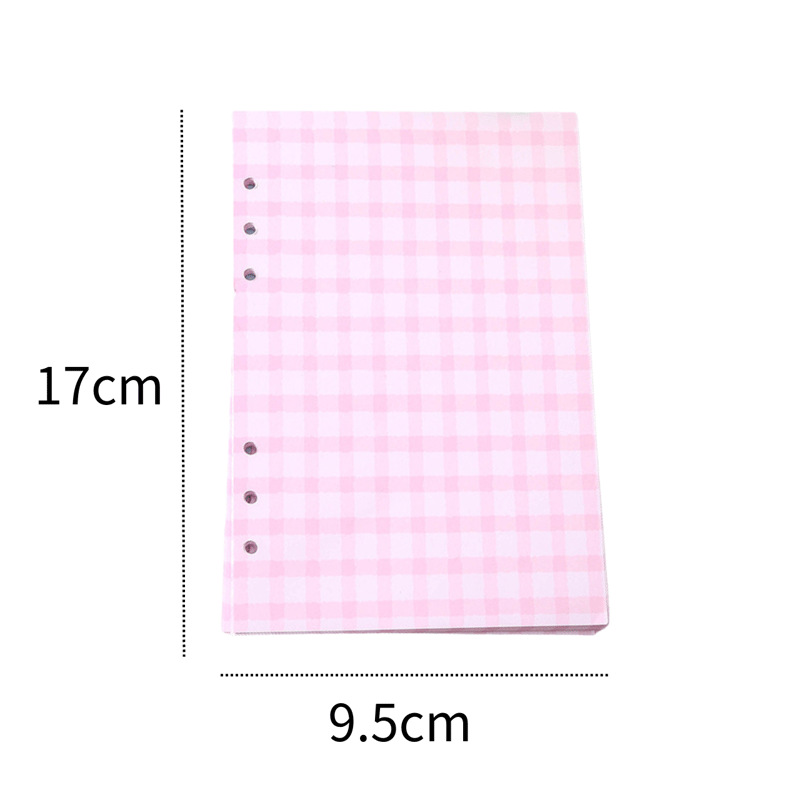 A6 ギンガムチェック ペーパーリフィル 40枚 【RE6】 | POPPiN! ROOM 推