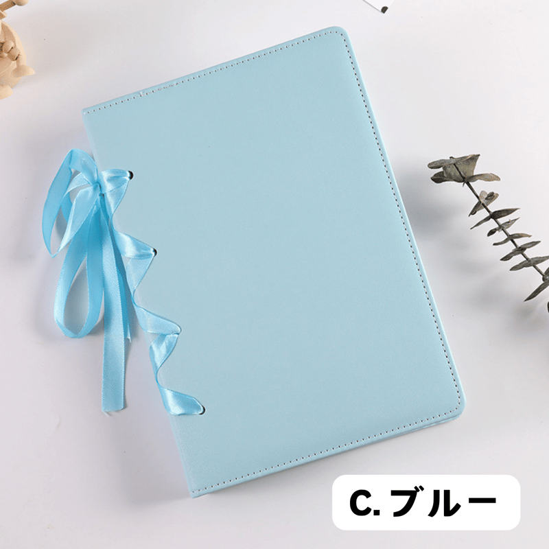 A5 リボンマカロンバインダー 【BD12】 | POPiN! ROOM 推し活雑貨